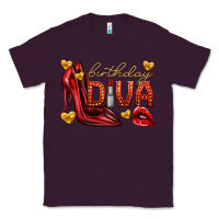 Plum birthday diva Classic Tee - texasbilliewilder