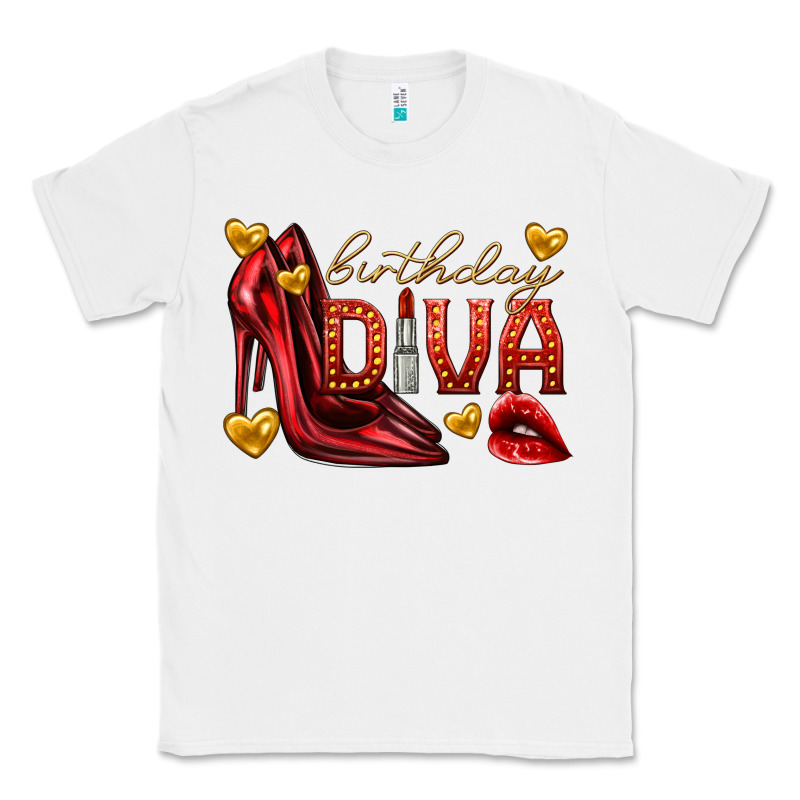 Birthday Diva Classic Tee by texasbilliewilder | Teevron