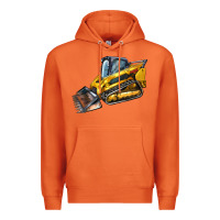 Carrot Compact Track Loader Premium Hoodie - LillyAllenDesigns
