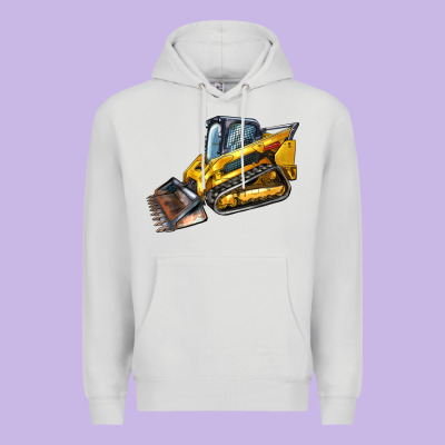 Compact Track Loader Premium Hoodie Designed By Lillyallendesigns