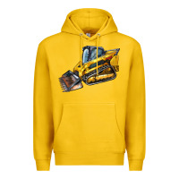 Lemon Compact Track Loader Premium Hoodie - LillyAllenDesigns