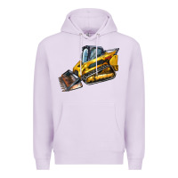 Lilac Compact Track Loader Premium Hoodie - LillyAllenDesigns