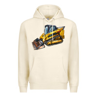 Tofu Compact Track Loader Premium Hoodie - LillyAllenDesigns