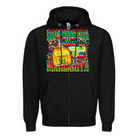 Black mamacita needs a margarita Zipper Hoodie - Zillion Design Studio