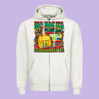 Zipper Hoodie mamacita needs a margarita