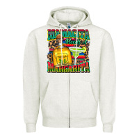 Oatmeal Heather mamacita needs a margarita Zipper Hoodie - Zillion Design Studio