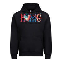 Black home of the free because of the brave Urban Hoodie - MaliasSmallBusiness