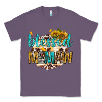Lavender blessed memaw with sunflowers Classic Tee - texasbilliewilder