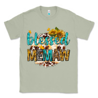 Matcha blessed memaw with sunflowers Classic Tee - texasbilliewilder