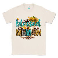 Natural blessed memaw with sunflowers Classic Tee - texasbilliewilder