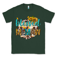 Sports Green blessed memaw with sunflowers Classic Tee - texasbilliewilder