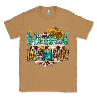 Toasted Coconut blessed memaw with sunflowers Classic Tee - texasbilliewilder
