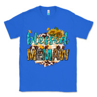 True Royal blessed memaw with sunflowers Classic Tee - texasbilliewilder