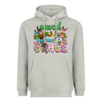 Moon Dust Saved by his grace Heavyweight Hoodie - Neo Western