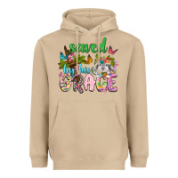 Mushroom Saved by his grace Heavyweight Hoodie - Neo Western