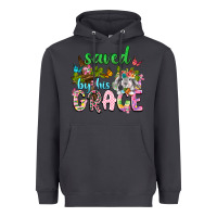 Smoke Saved by his grace Heavyweight Hoodie - Neo Western
