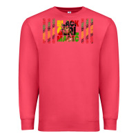 Cardinal black girl magic libbey glass Premium Sweatshirt - HRA Design Shop