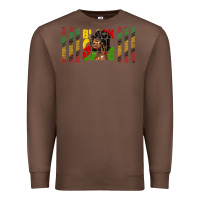 Chestnut black girl magic libbey glass Premium Sweatshirt - HRA Design Shop