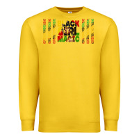 Black Girl Magic Libbey Glass Premium Sweatshirt | Teevron