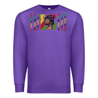 Purple black girl magic libbey glass Premium Sweatshirt - HRA Design Shop