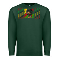 Sports Green black girl magic libbey glass Premium Sweatshirt - HRA Design Shop