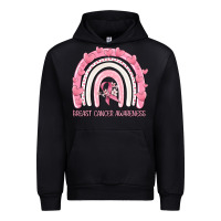 Black breast cancer  awareness rainbow Urban Hoodie - MaliasSmallBusiness