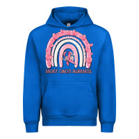 Cobalt breast cancer  awareness rainbow Urban Hoodie - MaliasSmallBusiness