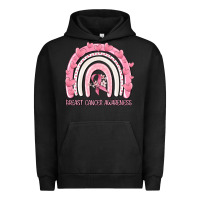Pigment Black breast cancer  awareness rainbow Urban Hoodie - MaliasSmallBusiness