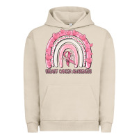 Pigment French Oak breast cancer  awareness rainbow Urban Hoodie - MaliasSmallBusiness