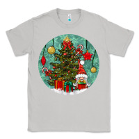 Moon Dust christmas tree and gnome Classic Tee - BundleAndBundleShop