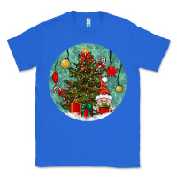 True Royal christmas tree and gnome Classic Tee - BundleAndBundleShop