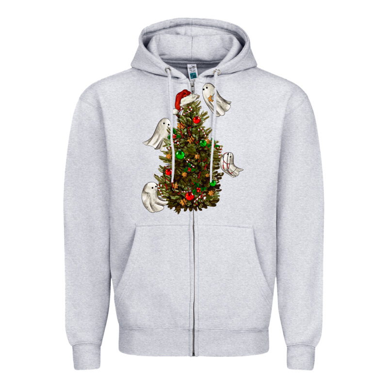 Christmas Spirits Zipper Hoodie by RanaPortraitStore | Teevron