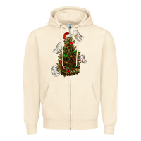 Sandshell christmas spirits Zipper Hoodie - RanaPortraitStore