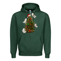Sports Green christmas spirits Zipper Hoodie - RanaPortraitStore