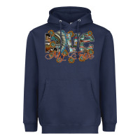 Navy love my tribe Heavyweight Hoodie - SublimationCraftShop