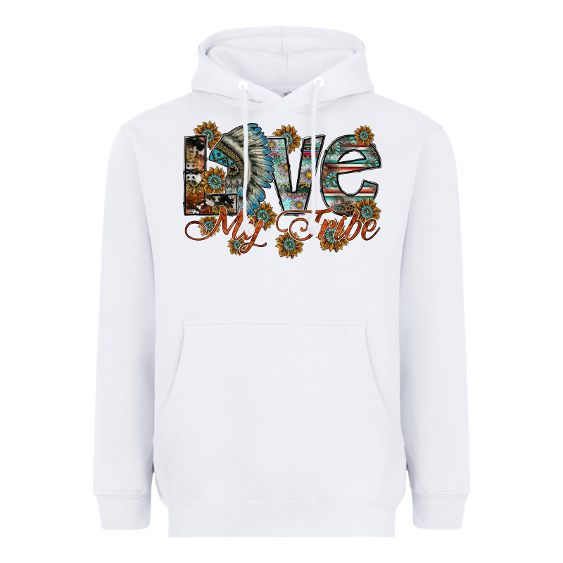 Love My Tribe Heavyweight Hoodie by SublimationCraftShop | Teevron