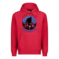 Cardinal let's go brandon bigfoot Premium Hoodie - Jasminsmagicworld