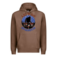 Chestnut let's go brandon bigfoot Premium Hoodie - Jasminsmagicworld