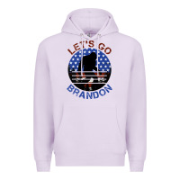 Lilac let's go brandon bigfoot Premium Hoodie - Jasminsmagicworld
