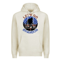 Oatmeal Heather let's go brandon bigfoot Premium Hoodie - Jasminsmagicworld