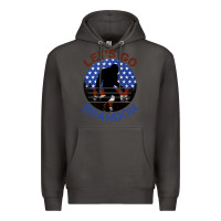 Smoke let's go brandon bigfoot Premium Hoodie - Jasminsmagicworld
