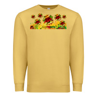 Antique Gold juneteenth sunflowers libbey glass Premium Sweatshirt - HRA Design Shop