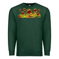 Sports Green juneteenth sunflowers libbey glass Premium Sweatshirt - HRA Design Shop