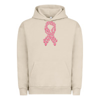 Pigment French Oak breast cancer ribbon Urban Hoodie - MaliasSmallBusiness