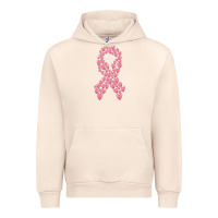 Sandshell breast cancer ribbon Urban Hoodie - MaliasSmallBusiness