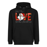 Black for the of the christmas Heavyweight Hoodie - CowhideDigitalArt