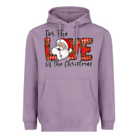 Lavender for the of the christmas Heavyweight Hoodie - CowhideDigitalArt