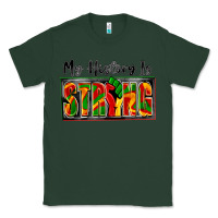 Sports Green my history is strong Classic Tee - Zillion Design Studio
