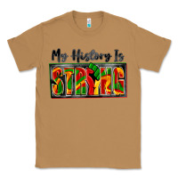 Toasted Coconut my history is strong Classic Tee - Zillion Design Studio