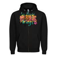 Black less people more dogs Zipper Hoodie - Zillion Design Studio